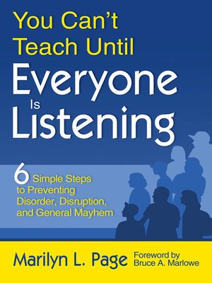 cover image of You Can't Teach Until Everyone Is Listening